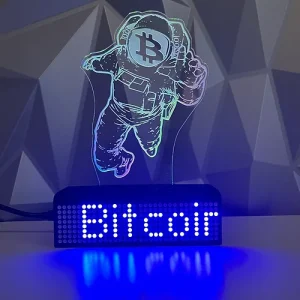 5” Crypto Coin Price Ticker Display