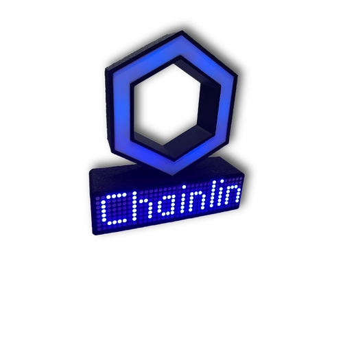 Chainlink Crypto Coin Price Ticker Display - Imagen 2